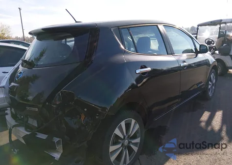 2015 Nissan Leaf Sl z USA, uszkodzony, nr VIN 1N4AZ0CPXFC306557